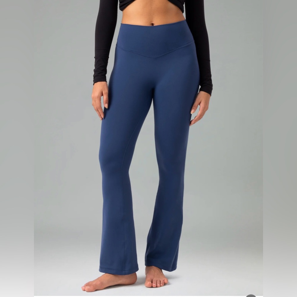 Colorfulkoala Dreamlux high rise flare/bootcut leggings - blue size Small